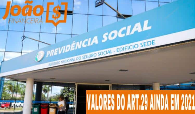 Artigo 29,valores
