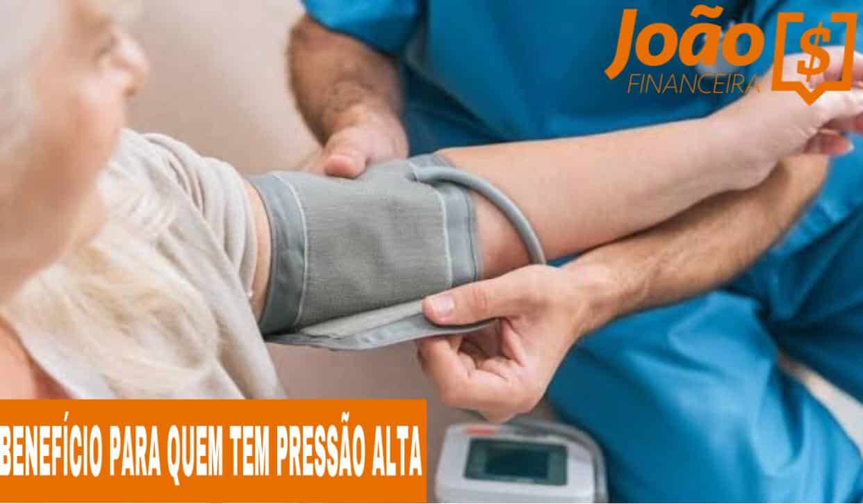 Quem possui pressao alta pode receber algum beneficio