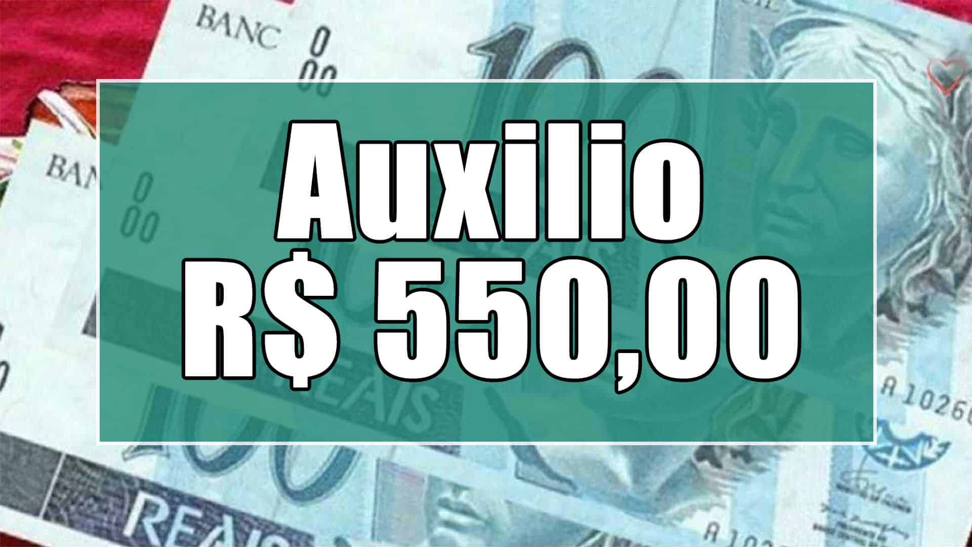 Auxílio de 550