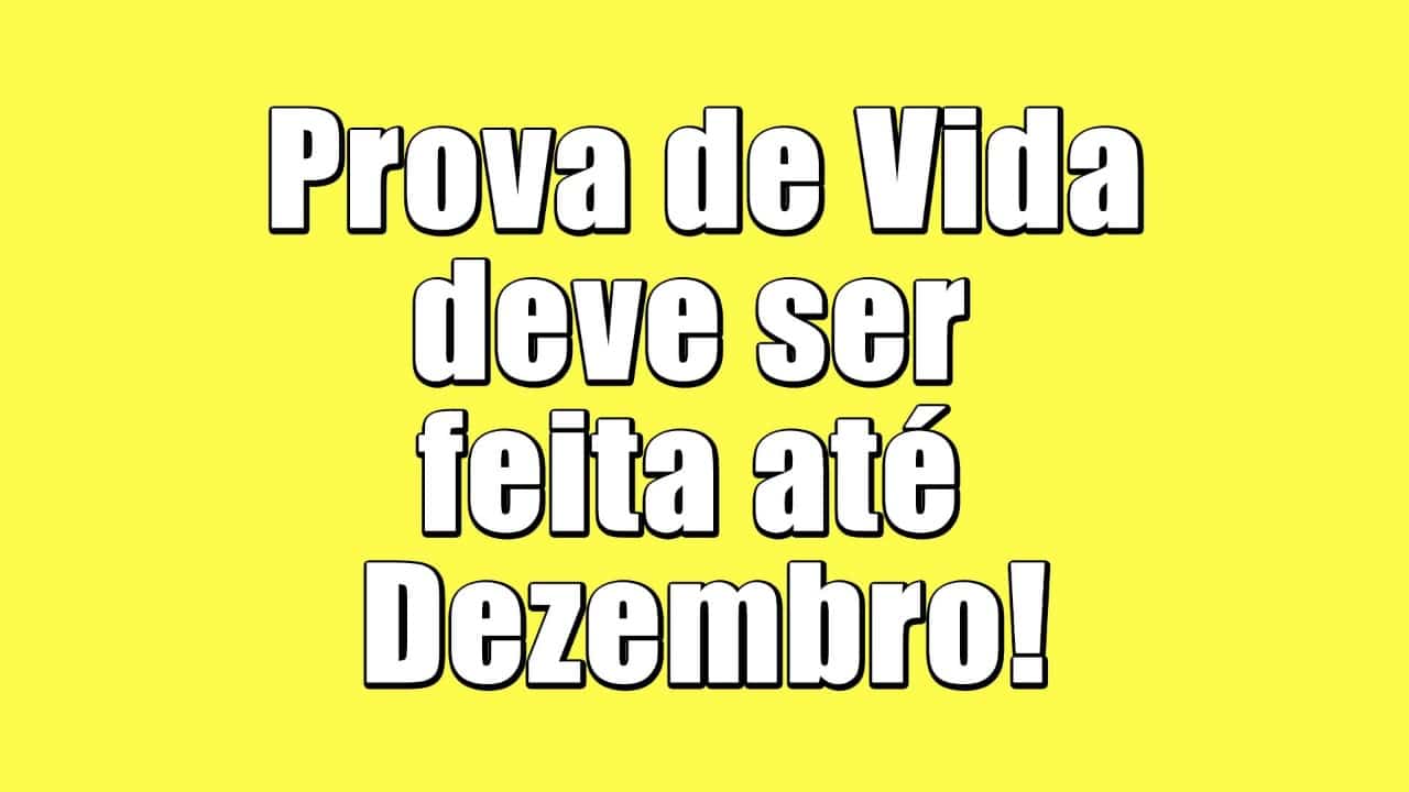 Segurados que não realizarem a prova de vida até 31 de dezembro de 2021, vão ter seu benefício do INSS suspenso! Confira: