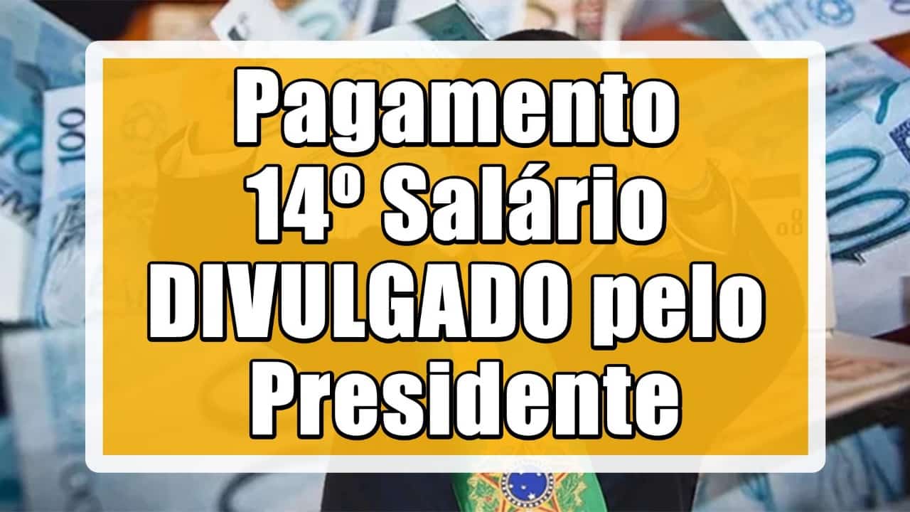 Em uma reunião na última quarta-feira (17) sobre o 14º salário, o deputado anunciou o apoio do Bolsonaro ao abono! Confira: