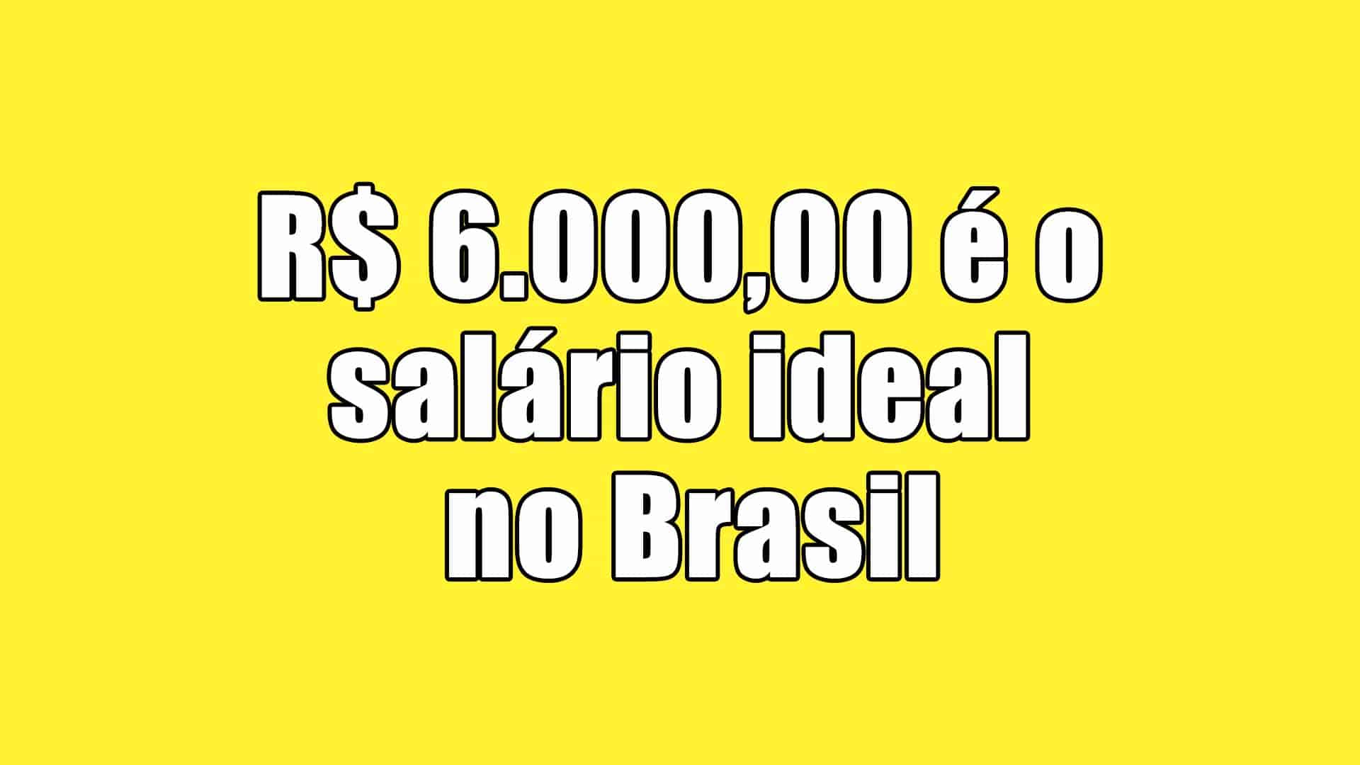 Segundo o Departamento Intersindical de Estatística e Estudos Socioeconômicos, o Brasil está longe do salário mínimo considerado ideal para o brasileiro.
