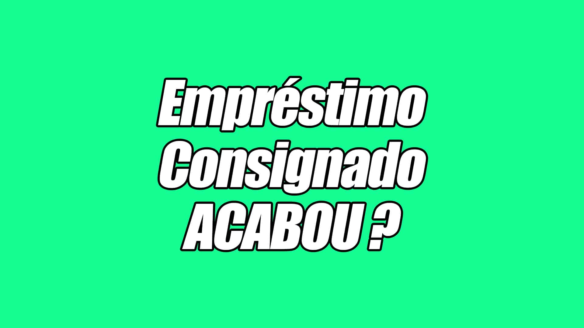 Empréstimo consignado