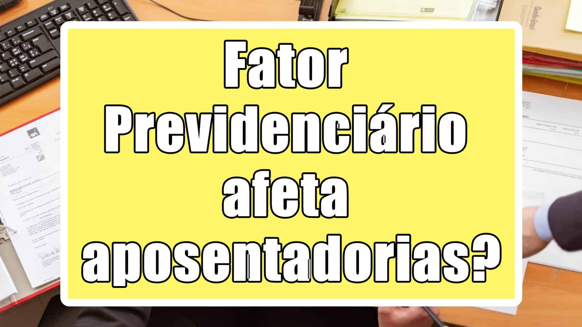 O Fator Previdenciario é um índice aplicado no cálculo da aposentadoria que reduz o valor concedido no benefício.
