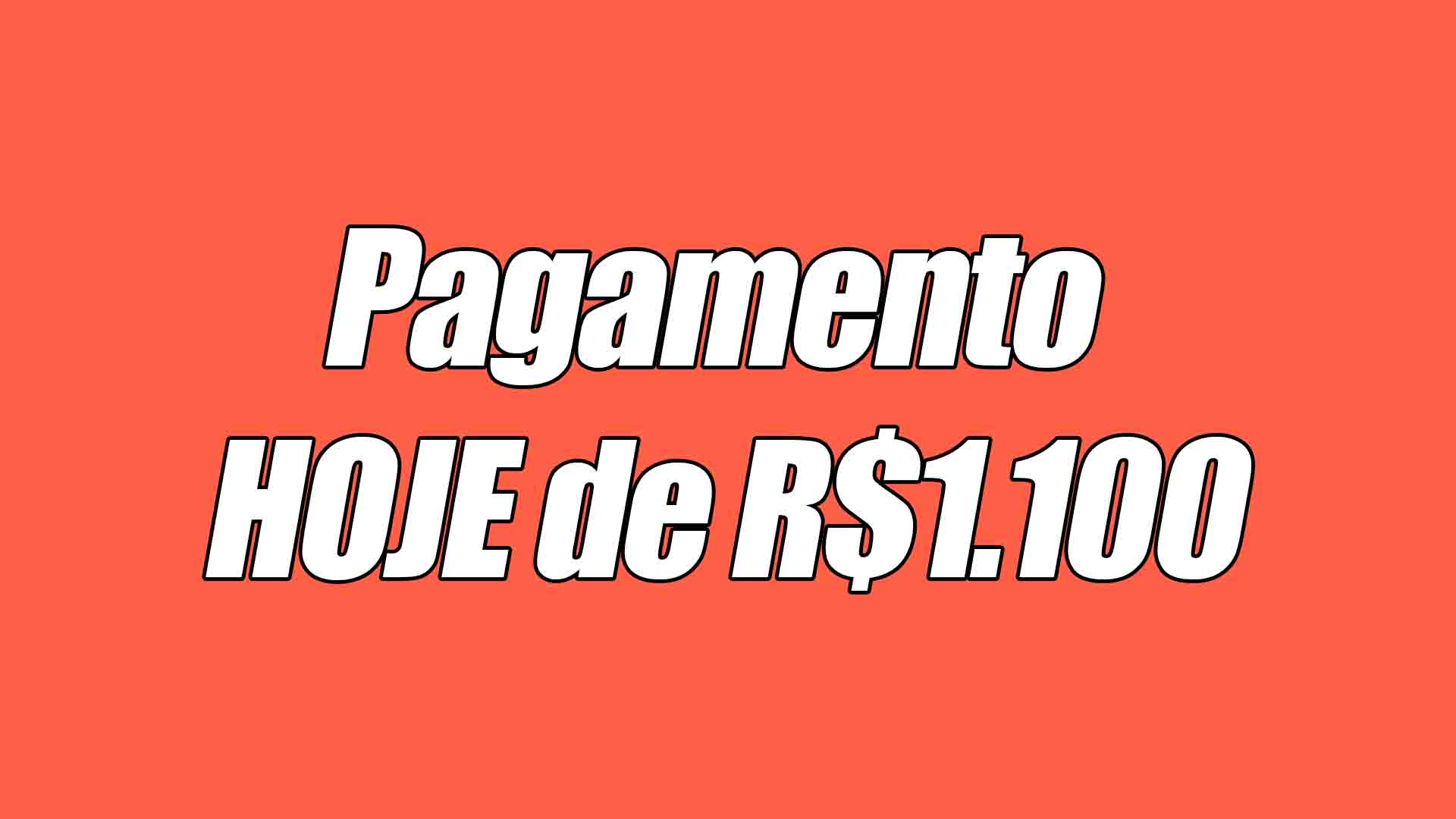 Pagamento hoje