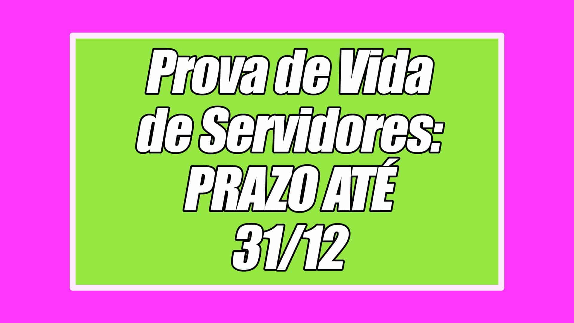 Os servidores públicos aposentados e pensionistas precisam ficar atentos com o prazo até 31/12 para fazer a prova de vida.