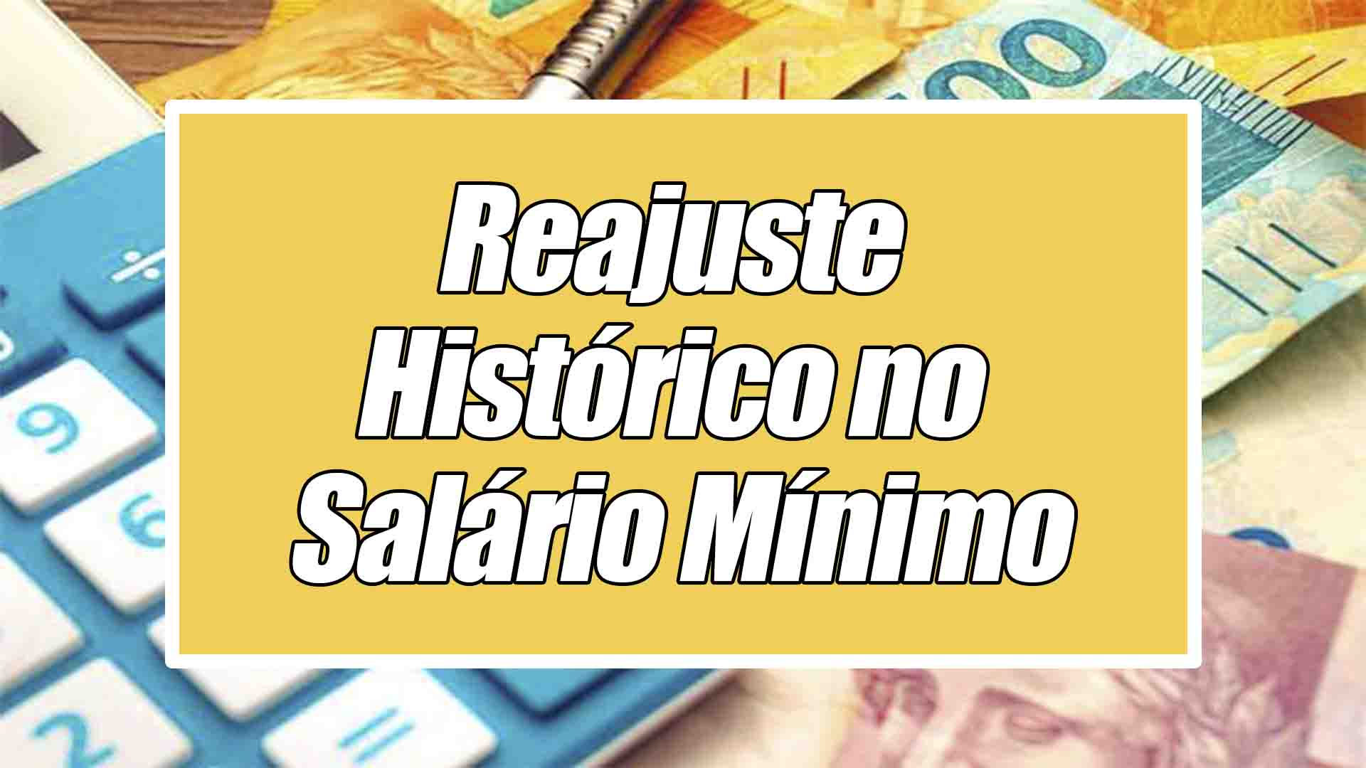A economia nacional foi atingida drasticamente pela pandemia, desta forma, o reajuste do salário mínimo que deverá ocorrer em 2022 será histórico! Confira: