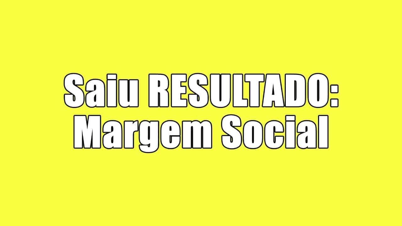 Resultado margem social