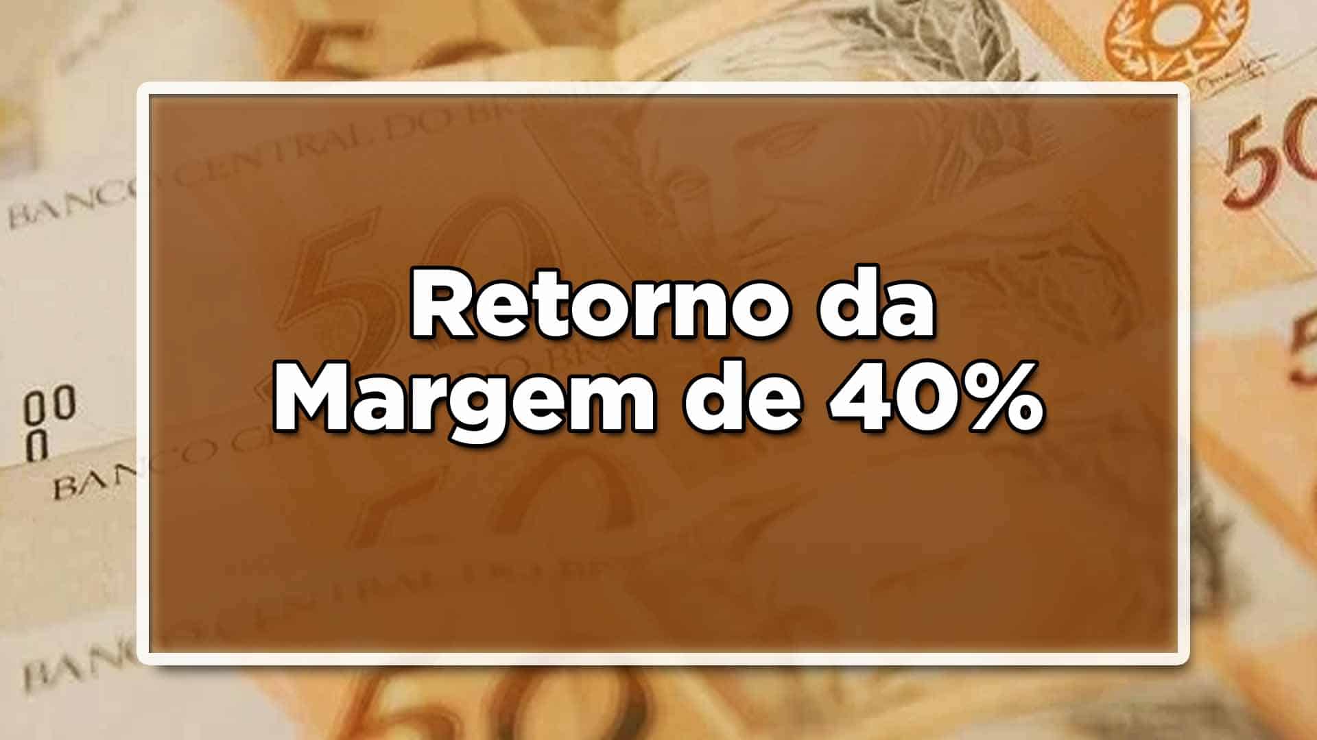 Em 1º de janeiro, a margem consignável retornou a seu percentual original de 35%, porém, podemos ter um retorno da margem de 40% neste ano de 2022! Confira: