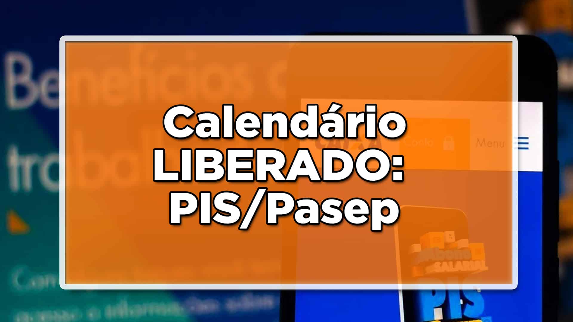 Calendário PIS/Pasep