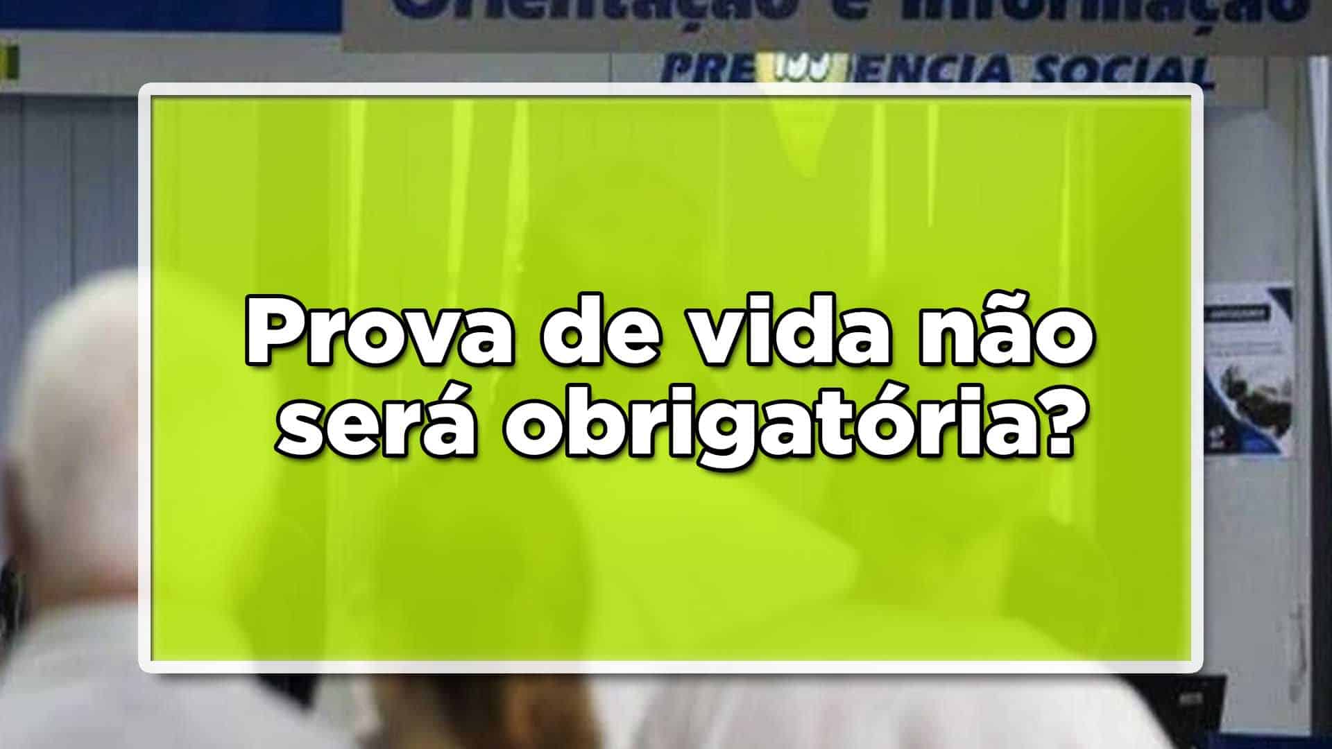 prova de vida inss