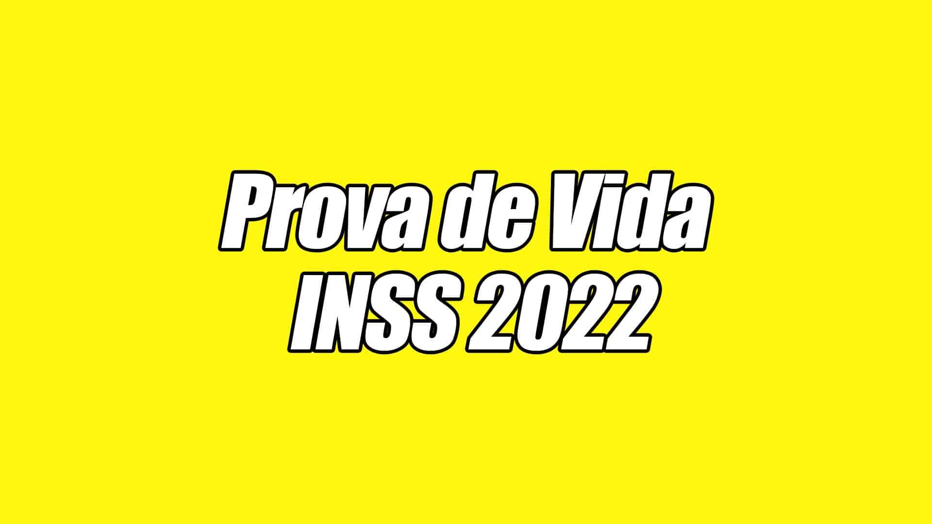 Prova de Vida INSS