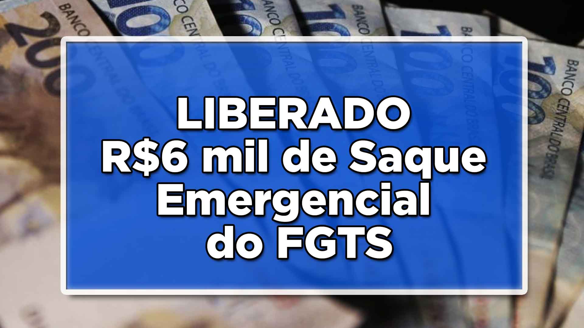 Caixa libera até R$6mil de saque emergencial do FGTS