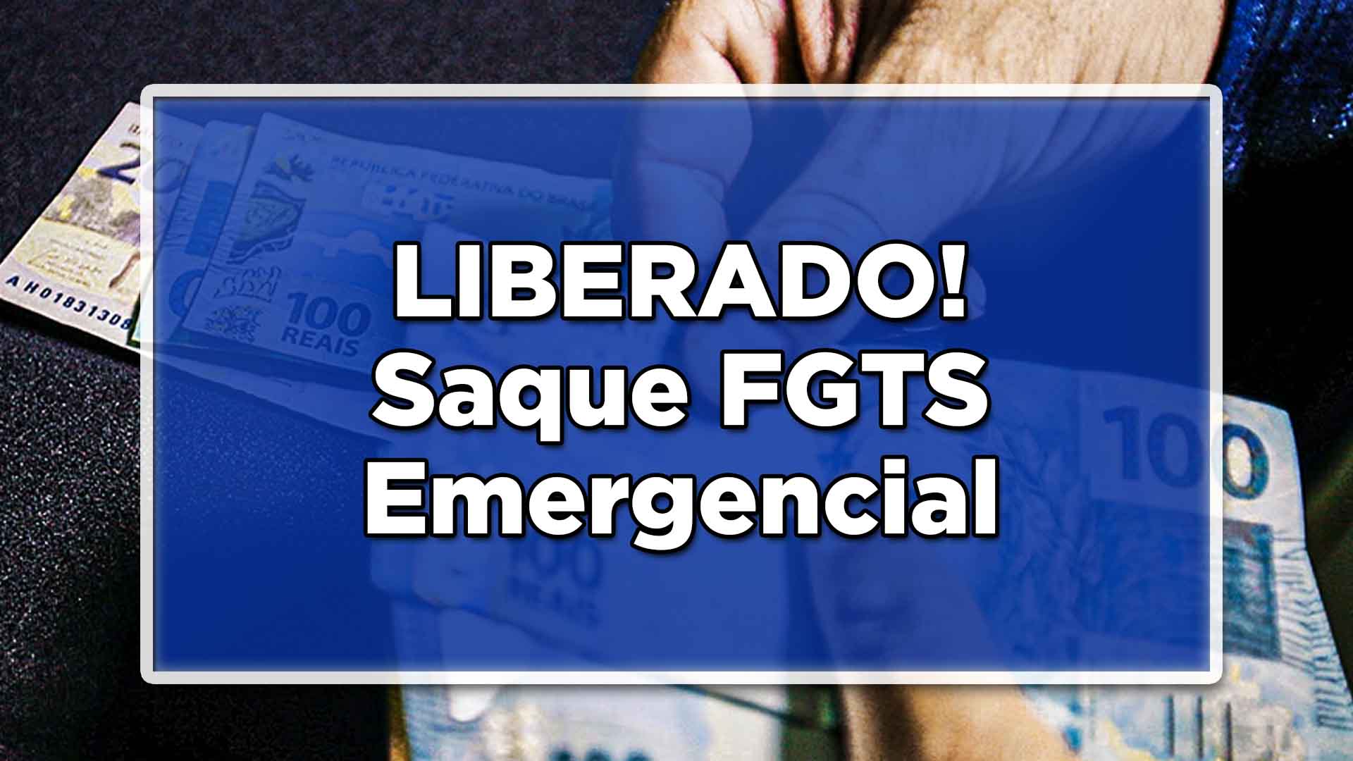 Caixa libera saque emergencial do FGTS 2022