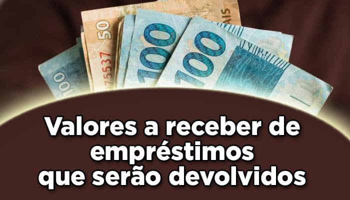 Valores a receber de empréstimos consignados que serão devolvidos