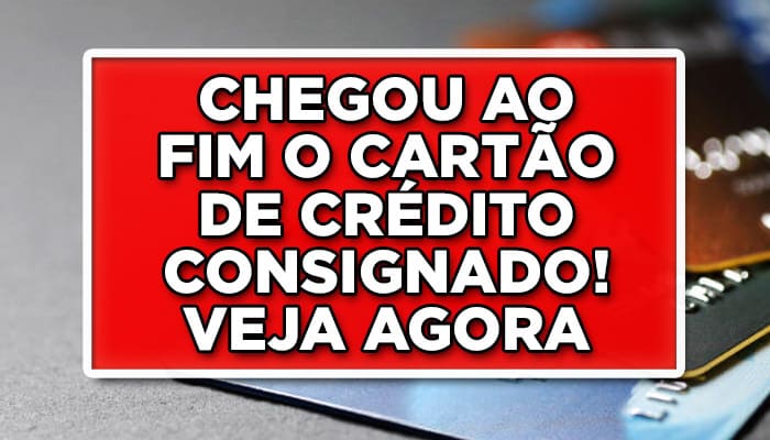 Cartão de crédito consignado