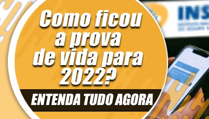 Prova de vida para 2022