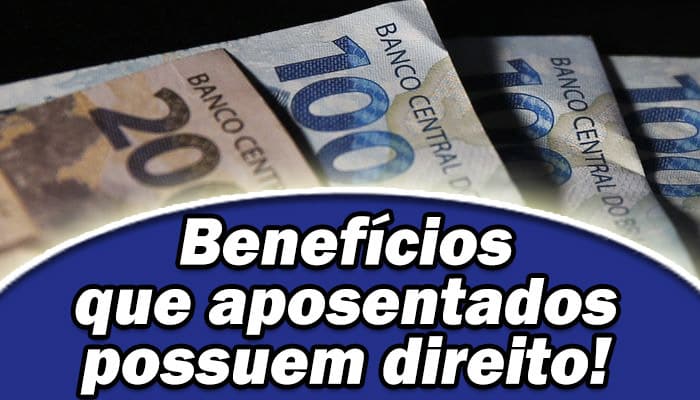 Boa parte dos aposentados do INSS, atualmente não estão ciente que tem acesso a uma diversidade de benefícios vantajosos! Confira: