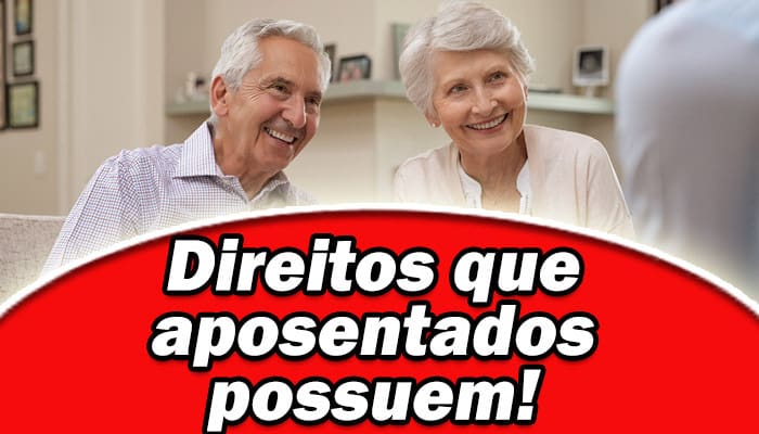 Milhares de idosos, não se encontram cientes atualmente, portanto, possuem direito a uma série de benefícios! Confira: