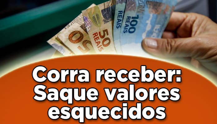 valores esquecidos banco central