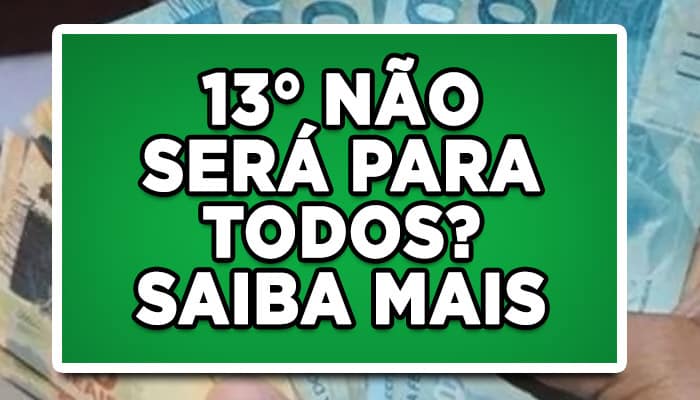 13° salário não será pago antecipado para todos. Há quem receberá no fim do ano ou nem receberá. Veja aqui!