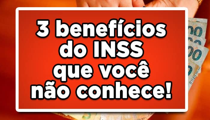 Os segurados do INSS, podem possuir direito a estes 3 benefícios, portando, não sabem que pode ter o acesso! Confira: