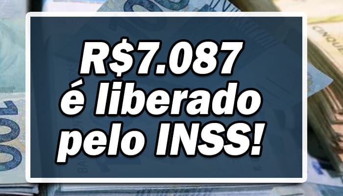INSS libera para aposentados e pensionistas, abono de até R$7.087. Veja agora quando você recebe seu abono! Confira: