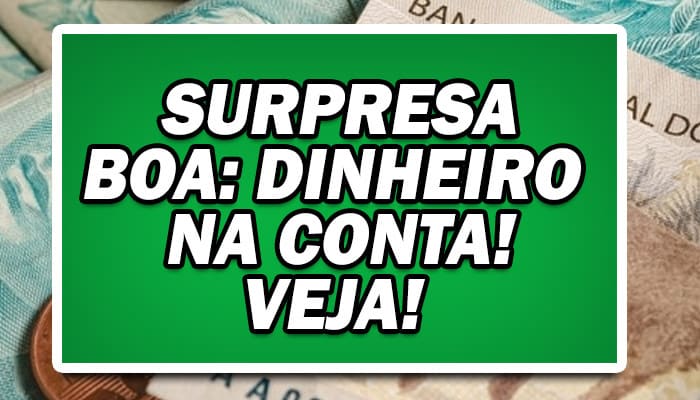 Ótima notícia: Surpresa na conta dos aposentados esse mês