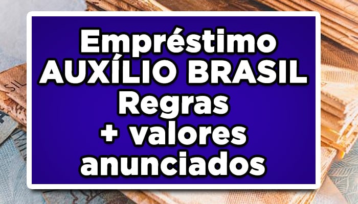 empréstimo consignado auxilio brasil