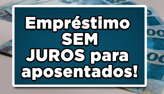 Grande notícia aos aposentados e demais beneficiários, novo projeto possibilita um empréstimo sem juros no começo de ano! Confira:
