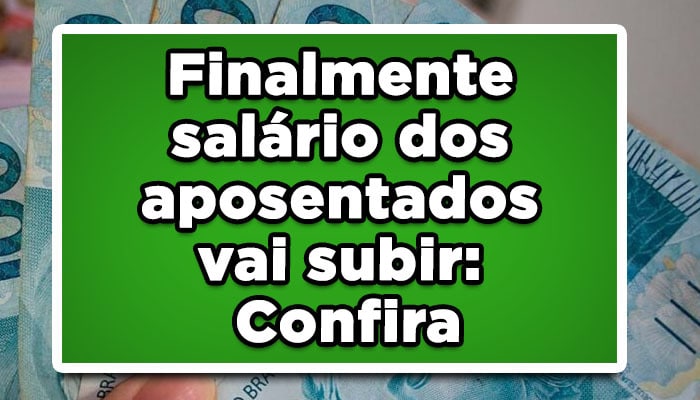 salário dos aposentados