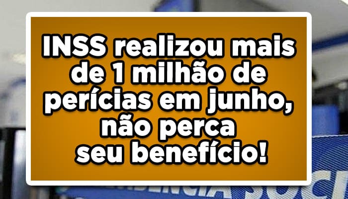 INSS PERÍCIAS BENEFÍCIO CANCELADO