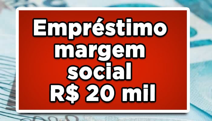 empréstimo da margem social