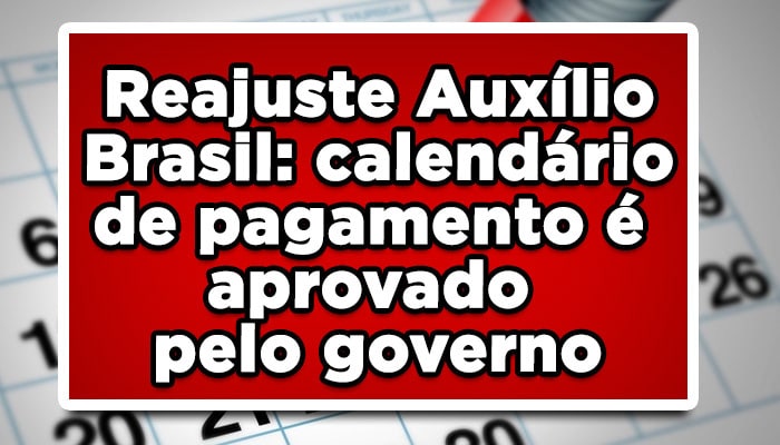 Reajuste Auxílio Brasil