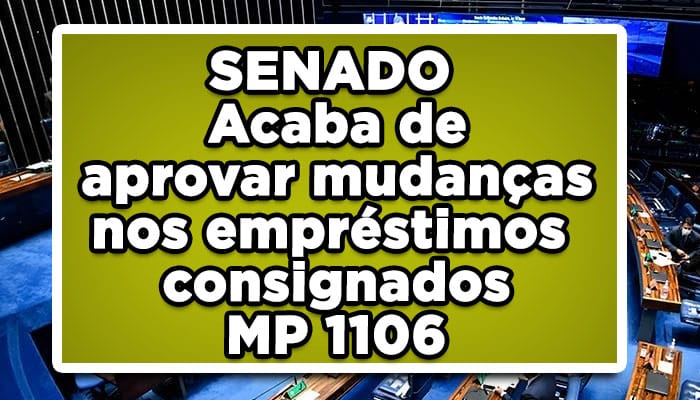 Senado aprova MP que facilita contratação de novos empréstimos; Confira