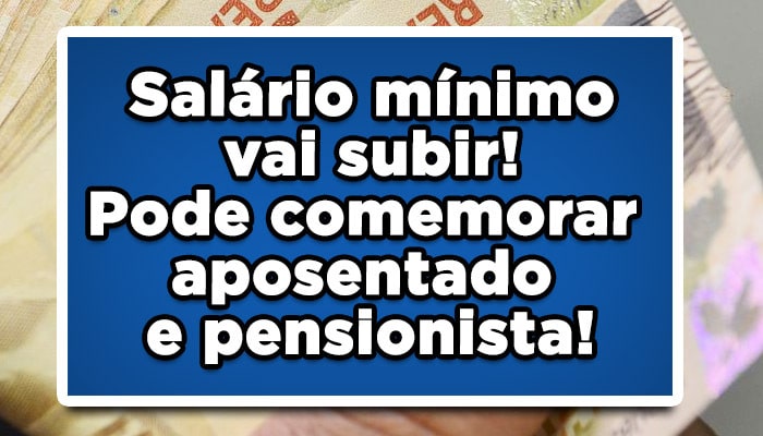 salário mínimo aumento subir