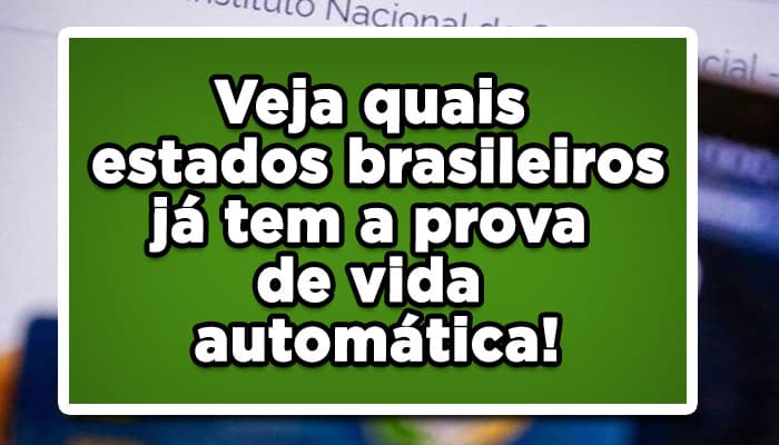 prova de vida automática