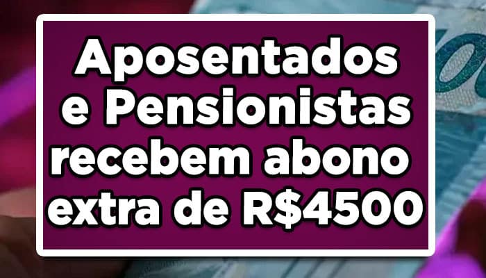 abono extra inss