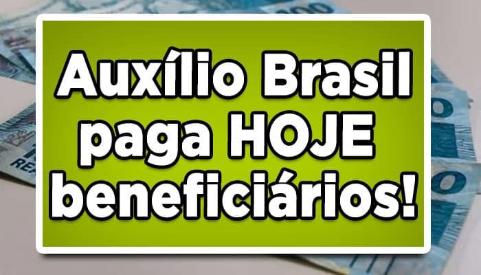 Os beneficiários do Auxílio Brasil, com o NIS 0, nesta segunda-feira (22), estão recebendo em suas cotas o pagamento desse programa! Confira: