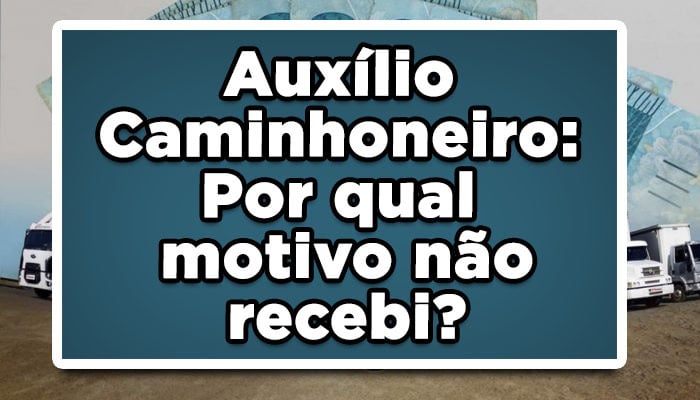 Auxílio Caminhoneiro