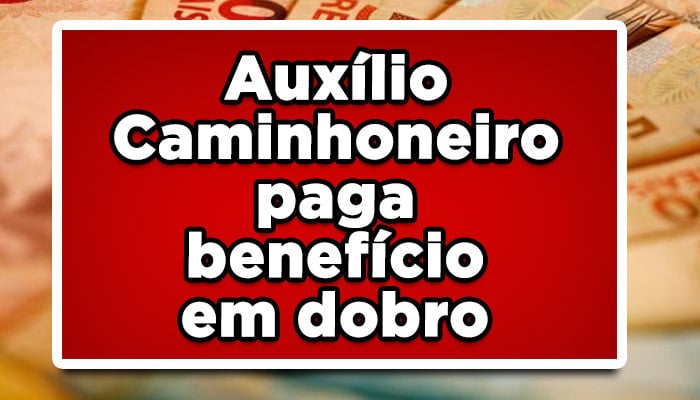 auxilio caminhoneiro