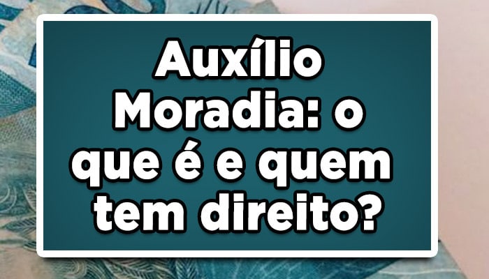 Auxílio moradia