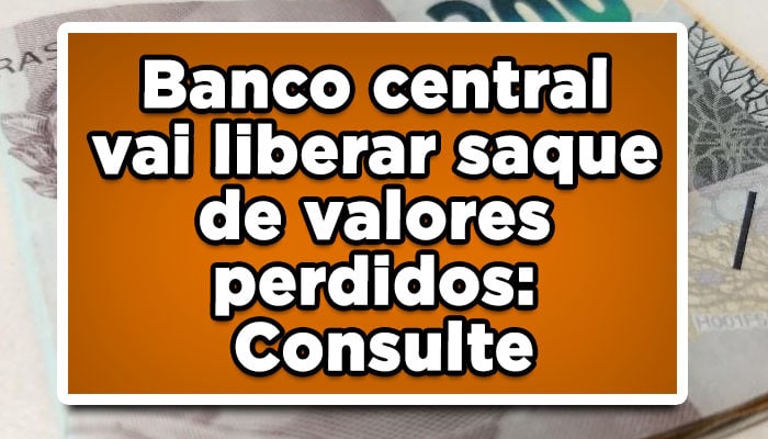 Banco Central pagamentos