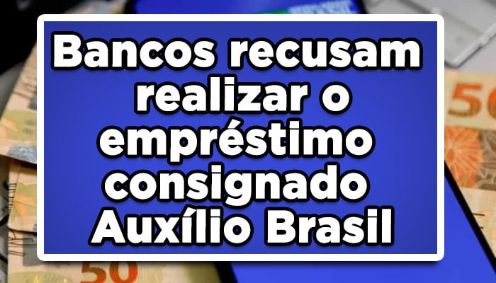 empréstimo consignado auxílio brasil