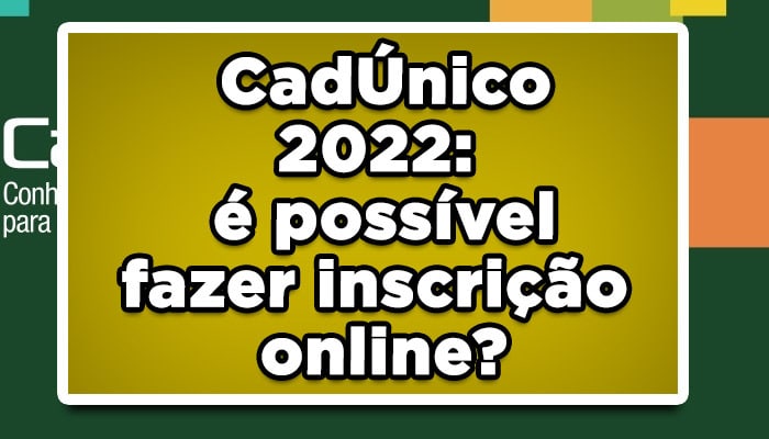 Cadastro único 2022