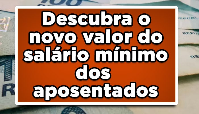 novo salário mínimo