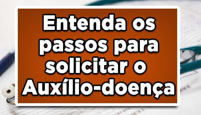 solicitar auxílio-doença
