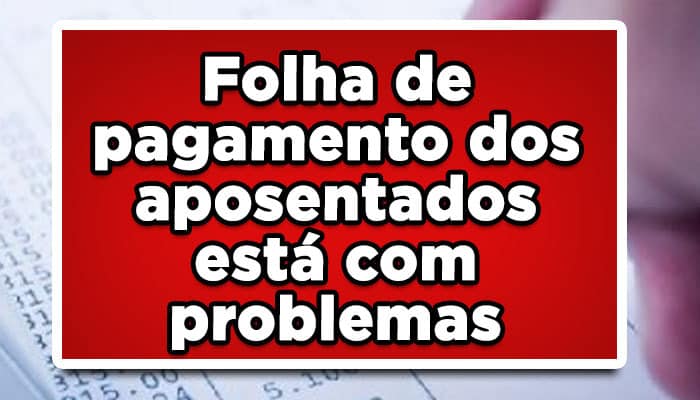Folha de pagamento INSS