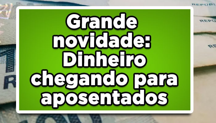 Dinheiro para os aposentados