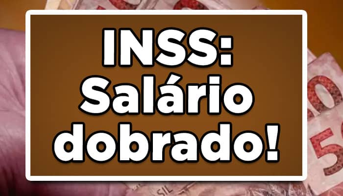 Os aposentados do INSS, podem no começo do ano de 2022, ser liberado um salário em dobro na conta bancária! Confira: